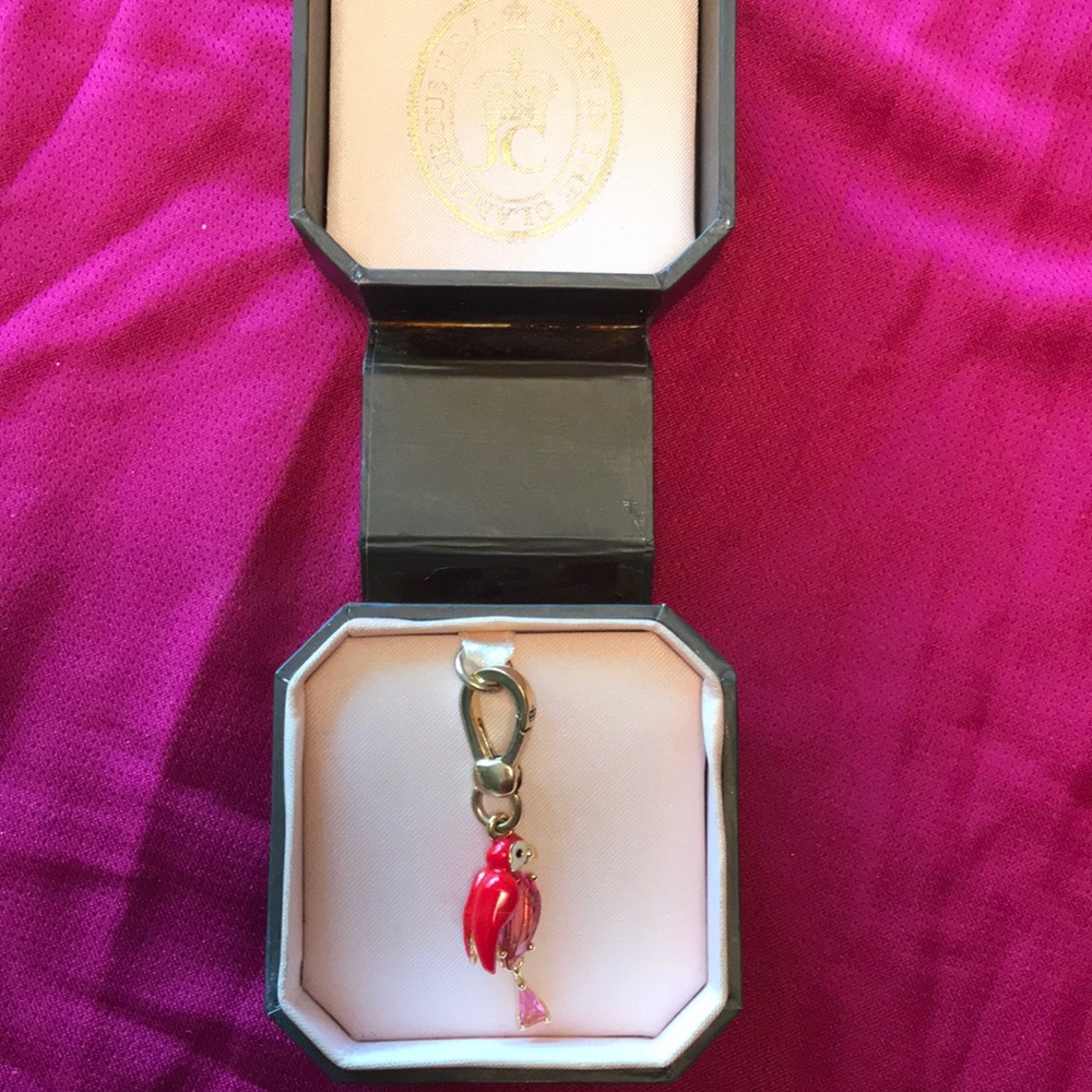 Juicy couture parrot charm